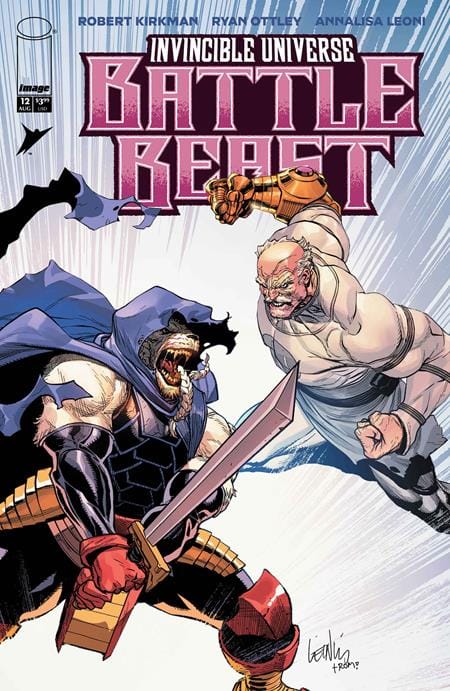 Image Comics Comic Books INVINCIBLE UNIVERSE BATTLE BEAST #12 CVR B LEINIL YU & ROMULO FAJARDO JR VAR (Release Date: 08/19/2026) 0626IM0362