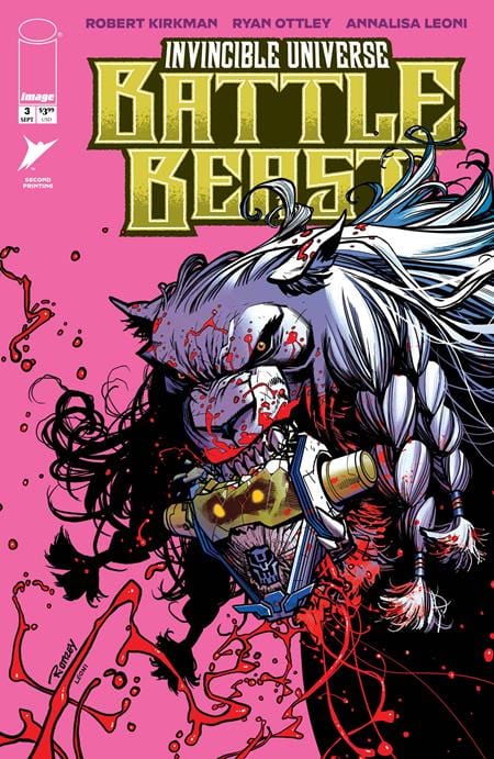 Image Comics Comic Books INVINCIBLE UNIVERSE BATTLE BEAST #3 2ND PTG CVR B TBD VAR 70985304269300322 0725IM1688