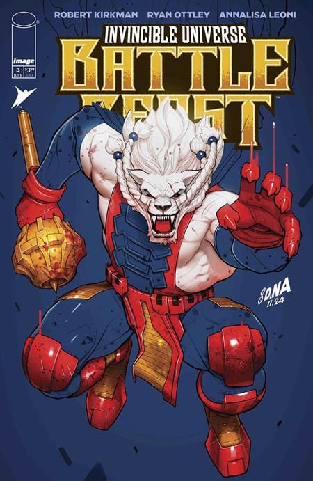 Image Comics Comic Books INVINCIBLE UNIVERSE BATTLE BEAST #3 CVR B DAVID NAKAYAMA VAR 70985304269300321 0425IM363
