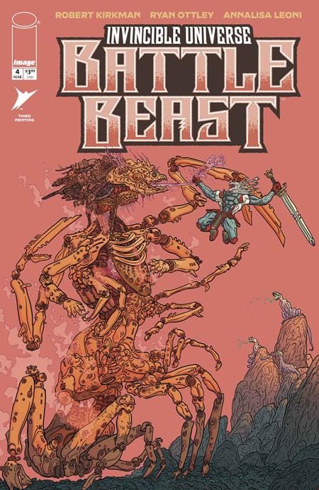 Image Comics Comic Books INVINCIBLE UNIVERSE BATTLE BEAST #4 3RD PTG 70985304269300413 0126IM8444