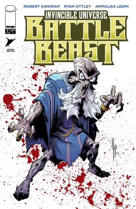 Image Comics Comic Books INVINCIBLE UNIVERSE BATTLE BEAST #5 2ND PTG 70985304269300512 0126IM8445
