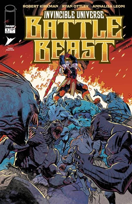Image Comics Comic Books INVINCIBLE UNIVERSE BATTLE BEAST #5 3RD PTG 70985304269300513 0326IM8403
