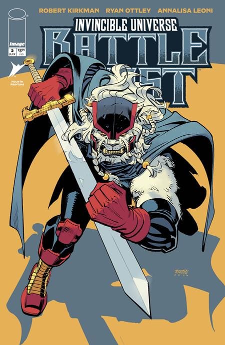 Image Comics Comic Books INVINCIBLE UNIVERSE BATTLE BEAST #5 4TH PTG 70985304269300514 0526IM8384