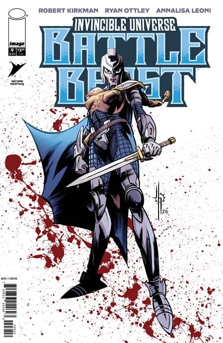 Image Comics Comic Books INVINCIBLE UNIVERSE BATTLE BEAST #9 2ND PTG 70985304269300912 0526IM8388