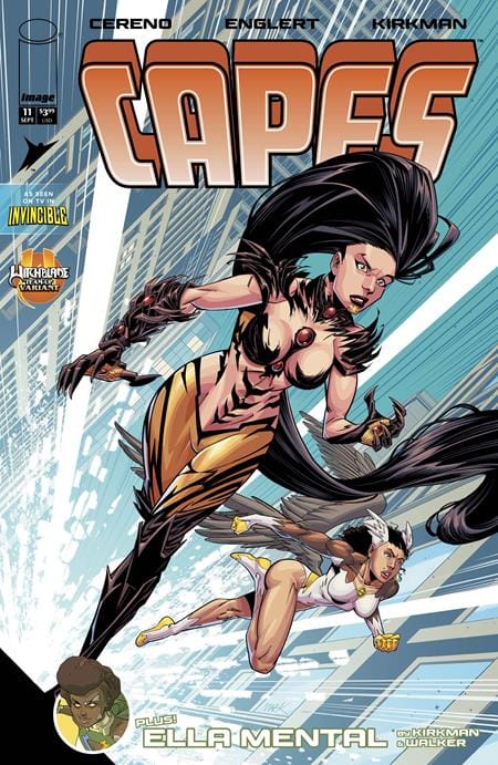 Image Comics Comic Books INVINCIBLE UNIVERSE CAPES #11 CVR F MARK ENGLERT WITCHBLADE TEAM UP VAR (Release Date: 09/23/2026) 70985304498701161 0726IM0398