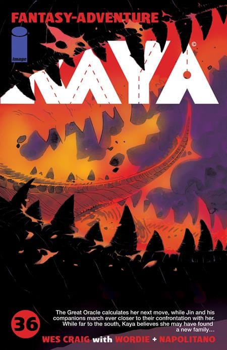Image Comics Comic Books KAYA #36 CVR A WES CRAIG 70985303591603611 0426IM0397
