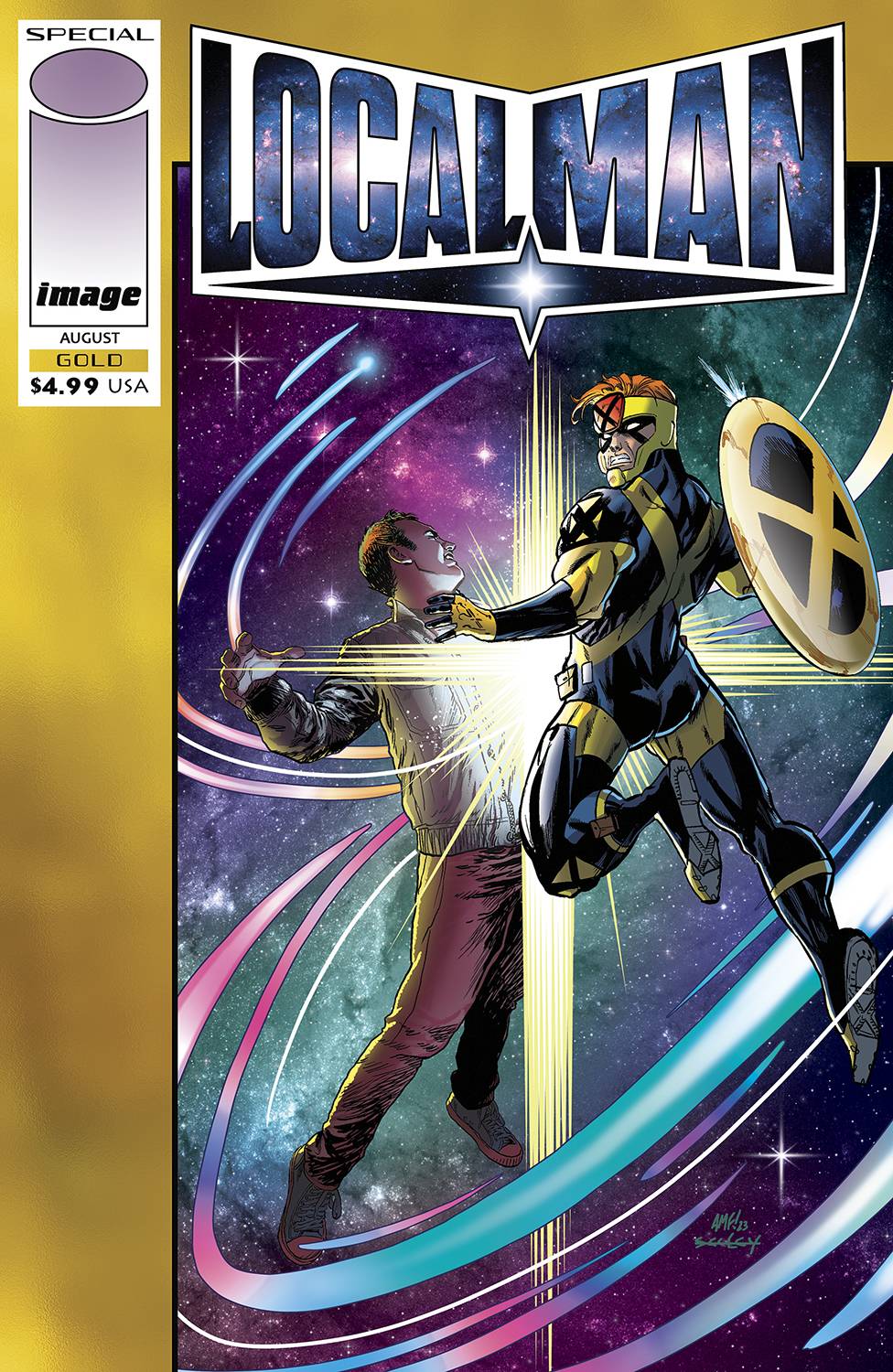 IMAGE COMICS Comic Books LOCAL MAN GOLD CVR A SEELEY & FLEECS (ONE SHOT) 70985303813900111 JUN230060