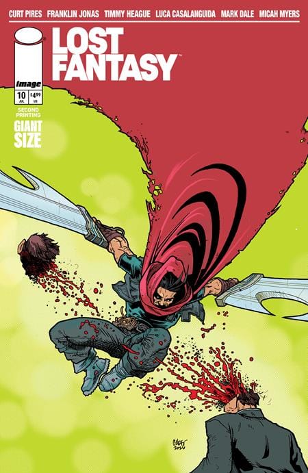 Image Comics Comic Books LOST FANTASY #10 2ND PTG 70985304284601012 0526IM8113