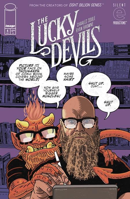 Image Comics Comic Books LUCKY DEVILS #4 (OF 9) CVR B ANDREW MACLEAN VAR (MR) 70985304230300421 0225IM367