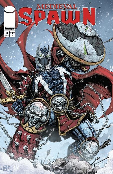 Image Comics Comic Books MEDIEVAL SPAWN #3 (OF 4) CVR A JONATHAN URIBE 70985304134400311 0425IM378