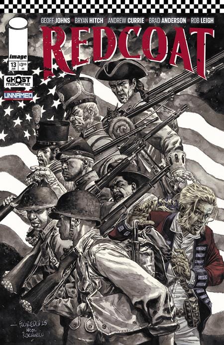 Image Comics Comic Books REDCOAT #13 CVR B DUNCAN FEGREDO VAR 70985303967901321 0425IM394