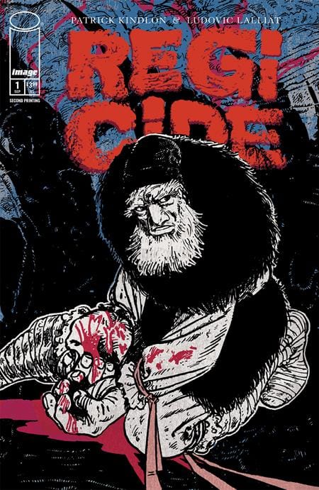 Image Comics Comic Books REGICIDE #1 (OF 4) 2ND PTG (MR) (Release Date: 09/16/2026) 70985304831200112 0726IM8539