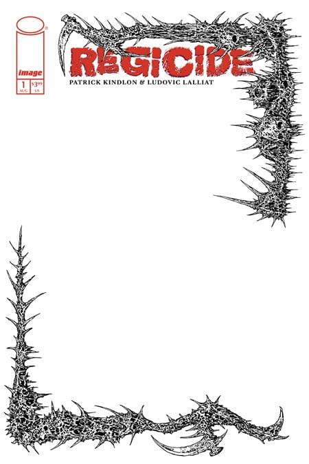 Image Comics Comic Books REGICIDE #1 (OF 4) CVR D BLANK SKETCH VAR (MR) (Release Date: 08/12/2026) 0626IM0271