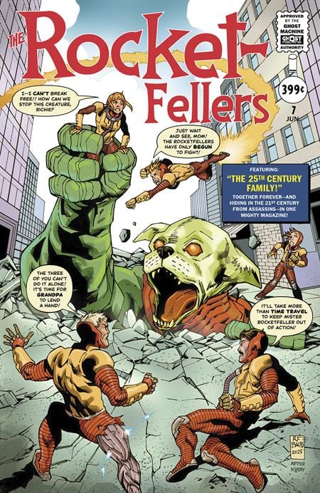 Image Comics Comic Books ROCKETFELLERS #7 CVR D RAMON BACHS FANTASTIC FOUR HOMAGE VAR 70985304168900741 0525IM426