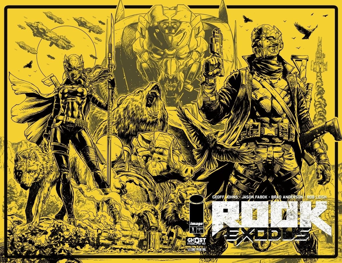 Image Comics Comic Books ROOK EXODUS #1 2nd Printing 70985303968600112 0324IM824