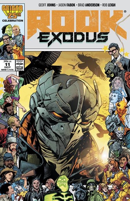 Image Comics Comic Books ROOK EXODUS #11 CVR D BRYAN HITCH & BRAD ANDERSON GEIGER #25 ANNIVERSARY VAR (Release Date: 09/02/2026) 70985303968601141 0726IM0505