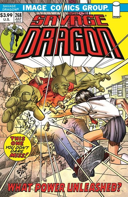 Image Comics Comic Books SAVAGE DRAGON #268 CVR B RETRO 70S TRADE DRESS (RES) (MR) 70985305211126821 0723IM806