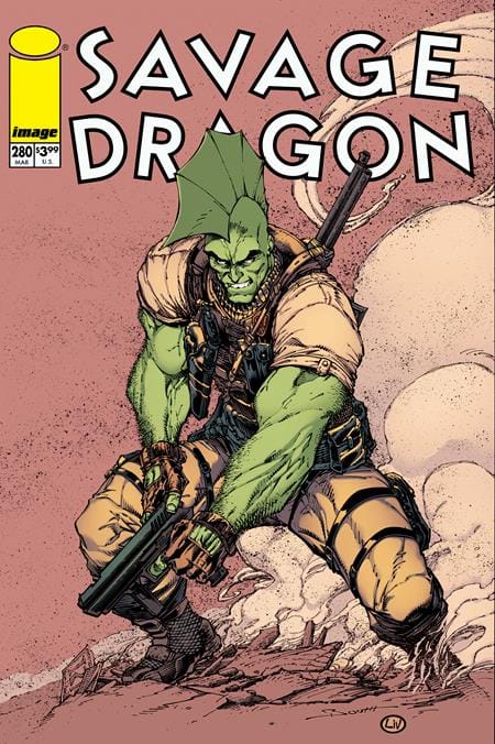 Image Comics Comic Books SAVAGE DRAGON #280 CVR C BRETT BOOTH & LIVESAY VAR (MR) 70985305211128031 0126IM0409