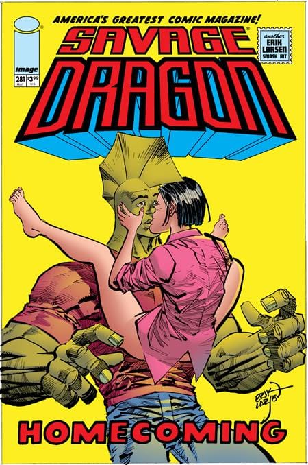 Image Comics Comic Books SAVAGE DRAGON #281 CVR A ERIK LARSEN (MR) 70985305211128111 0326IM0375