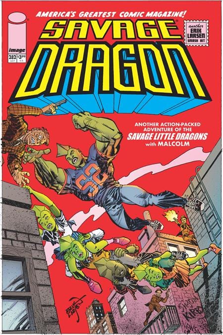 Image Comics Comic Books SAVAGE DRAGON #282 CVR A ERIK LARSEN (MR) 70985305211128211 0526IM0426