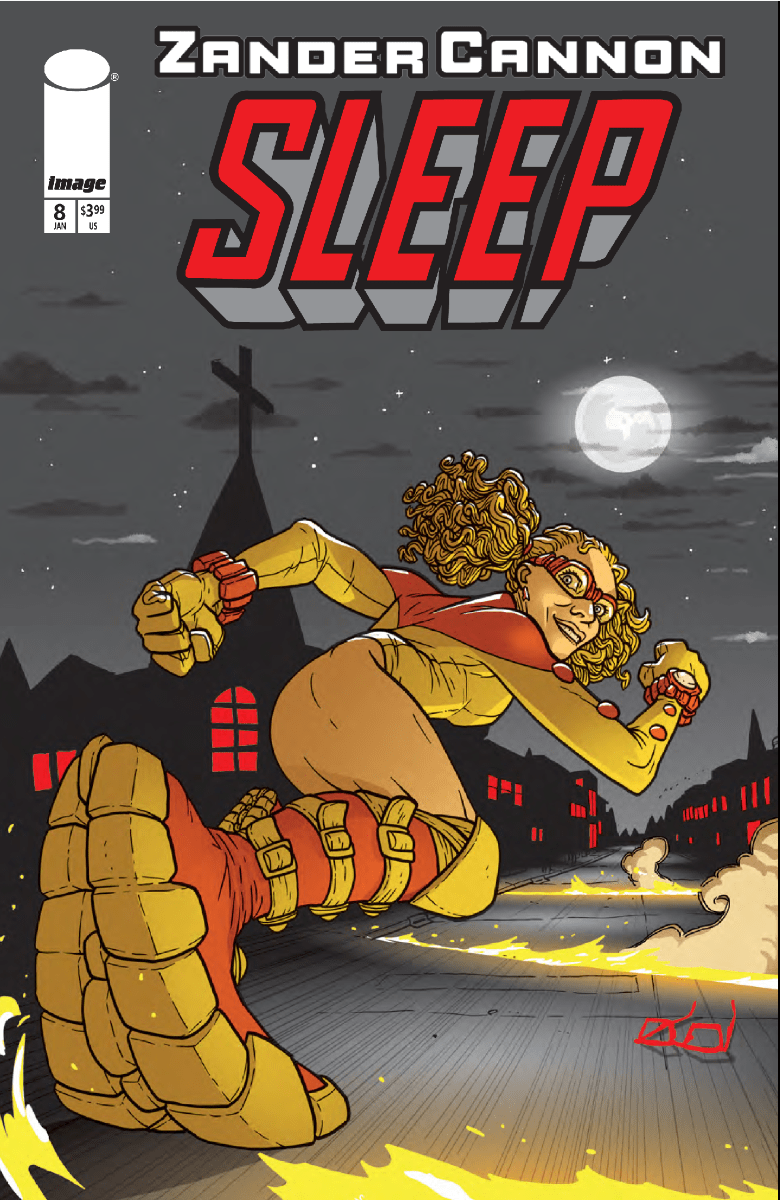 Image Comics Comic Books SLEEP #7 (OF 8) CVR C ZANDER CANNON YOUNGBLOOD TEAM UP VAR (MR) 70985304306500731 0825IM8390