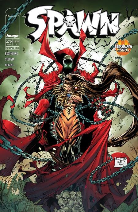 Image Comics Comic Books SPAWN #379 CVR C BRETT BOOTH WITCHBLADE TEAM UP VAR (Release Date: 09/30/2026) 70985300214737931 0726IM0527