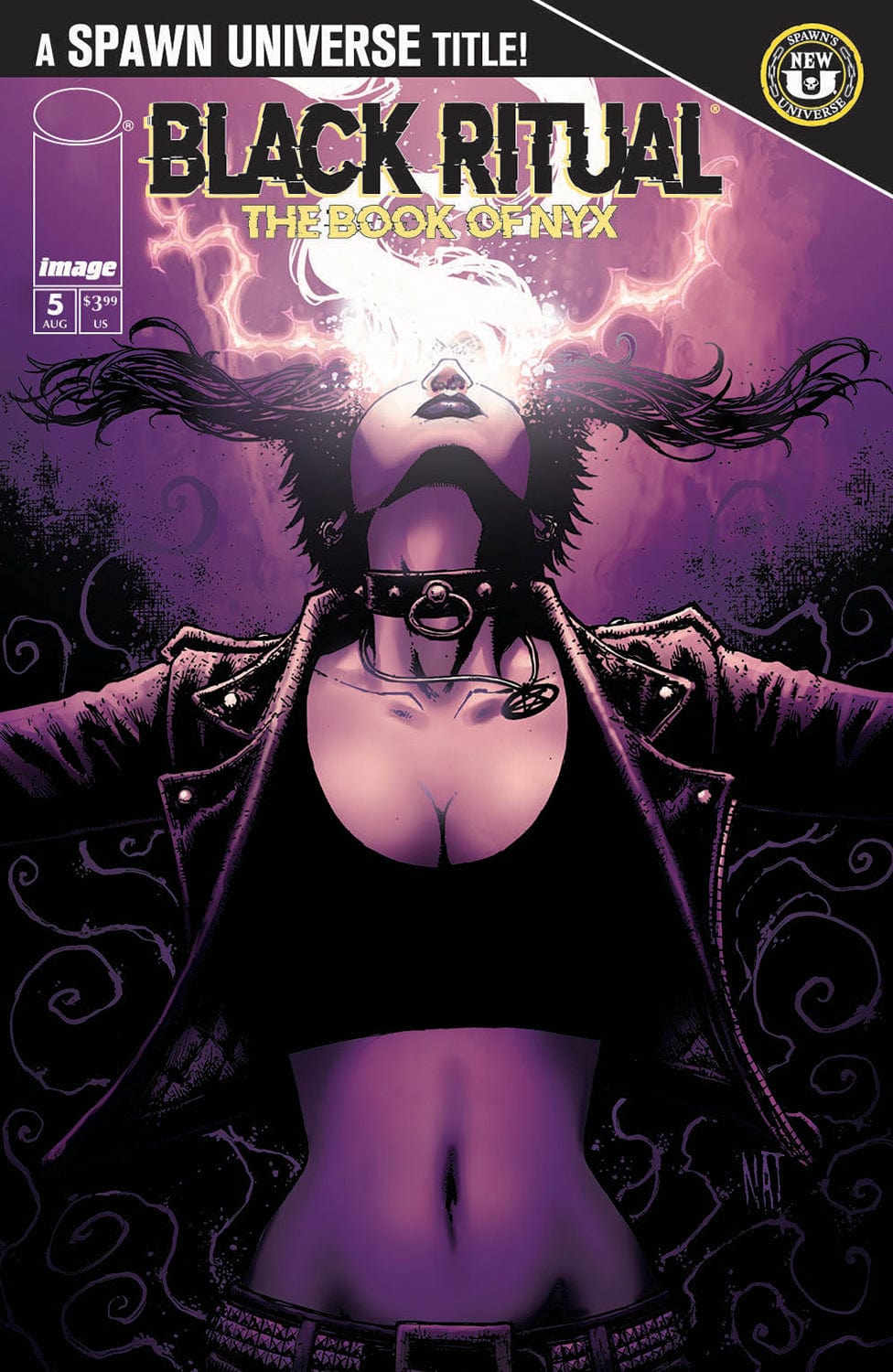Image Comics Comic Books SPAWN BLACK RITUAL THE BOOK OF NYX #5 (OF 7) CVR A NAT JONES 70985304292100511 0625IM280