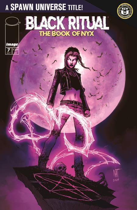 Image Comics Comic Books SPAWN BLACK RITUAL THE BOOK OF NYX #7 (OF 7) CVR A NAT JONES 70985304292100711 0825IM0319