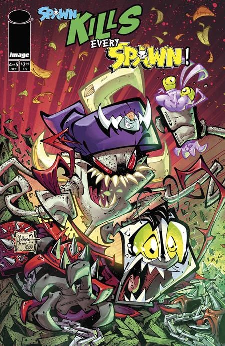 Image Comics Comic Books SPAWN KILLS EVERY SPAWN #4 (OF 5) 70985304040800411 0824IM437