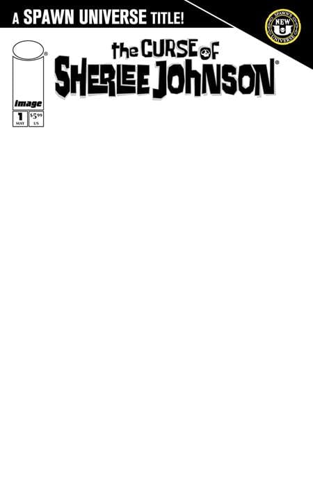 Image Comics Comic Books SPAWN THE CURSE OF SHERLEE JOHNSON #1 CVR D BLANK SKETCH VAR 70985304318800141 0325IM246