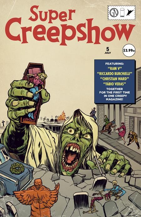 Image Comics Comic Books SUPER CREEPSHOW #5 (OF 5) CVR A PYE PARR (MR) 70985304590800511 0526IM0430
