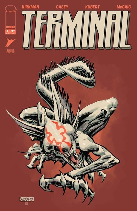 Image Comics Comic Books TERMINAL #1 2ND PTG CVR B RICK LEONARDI & NEERAJ MENON MONSTER VAR (MR) 70985304760500122 0726IM8032