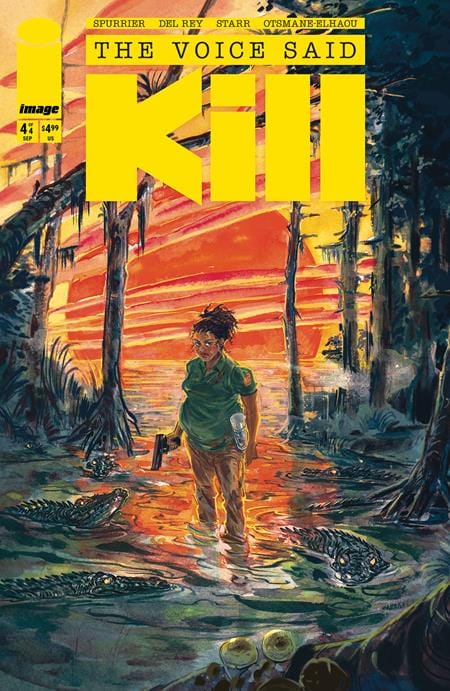 Image Comics Comic Books THE VOICE SAID KILL #4 (OF 4) CVR A VANESA DEL REY (MR) 70985304397300411 0825IM0440
