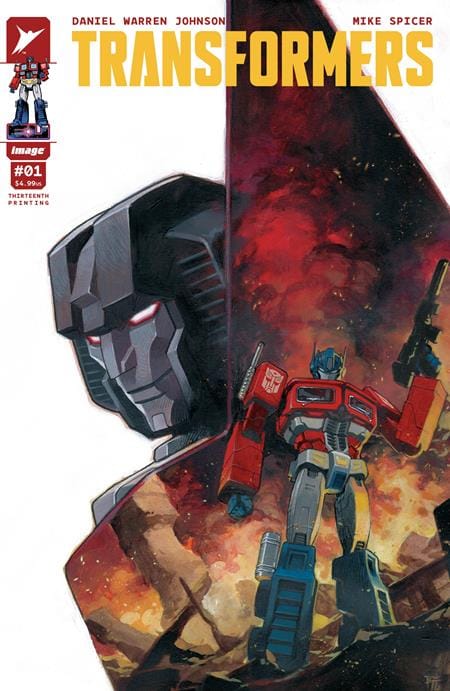 Image Comics Comic Books TRANSFORMERS #1 13TH PTG 70985304218100114 1225IM8245