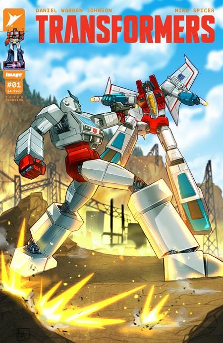Image Comics Comic Books TRANSFORMERS #1 3RD PTG PAREL VAR 70985303861000113 1023IM896
