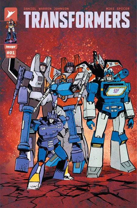Image Comics Comic Books TRANSFORMERS #1 CVR C JOHNSON & SPICER 70985303861000131 0823IM288