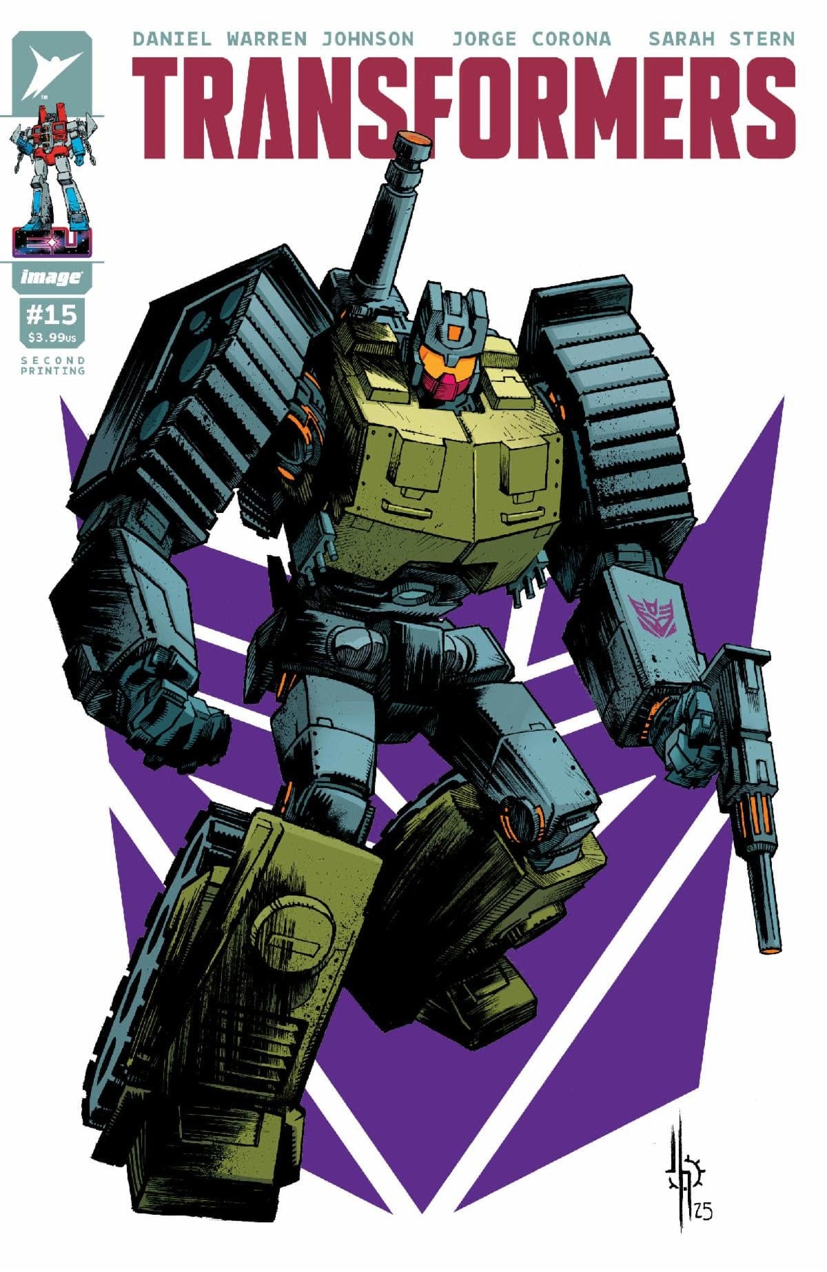 IMAGE COMICS Comic Books TRANSFORMERS #15 2ND PTG CVR A JASON HOWARD 70985303861001512