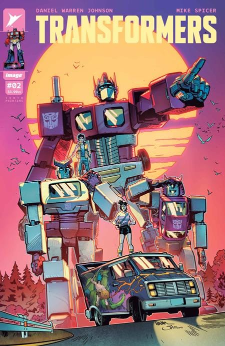 Image Comics Comic Books TRANSFORMERS #2 10TH PTG CVR F ENID BALAM & FERNANDO SIFUENTES VAR 70985304218100261 1025IM8187