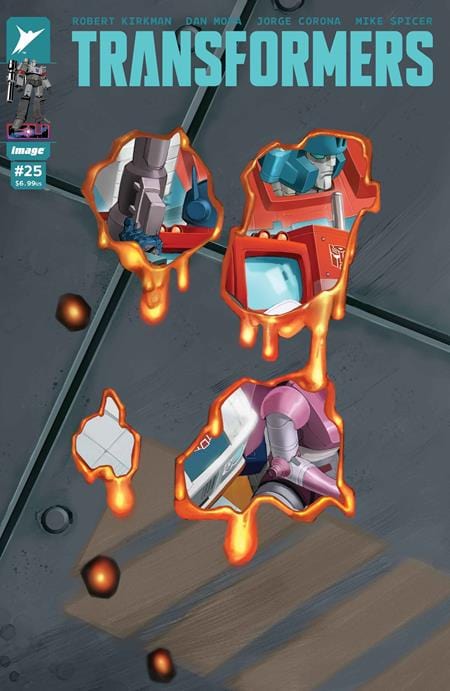 Image Comics Comic Books TRANSFORMERS #25 CVR K ERIC CANETE FOIL DIE CUT VAR 70985304460402521 0825IM0273