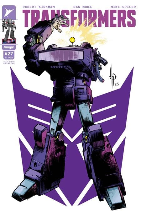 Image Comics Comic Books TRANSFORMERS #27 2ND PTG 70985303861002712 0326IM8560