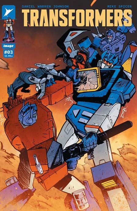 Image Comics Comic Books TRANSFORMERS #3 CVR A WARREN JOHNSON & SPICER 70985303861000311 1023IM385