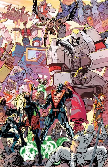 Image Comics Comic Books TRANSFORMERS #33 CVR F TOM REILLY & ADRIANO LUCAS ENERGON UNIVERSE 3RD ANNIVERSARY VAR 70985303861003361 0426IM0439