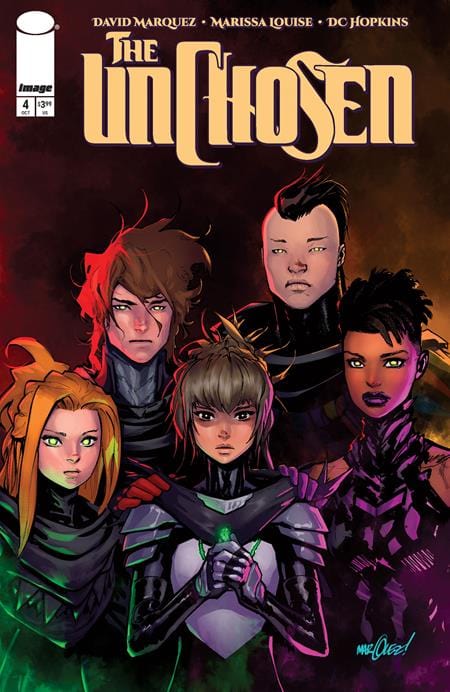 Image Comics Comic Books UNCHOSEN #4 (OF 4) CVR A DAVID MARQUEZ 70985304389800411 0825IM0427