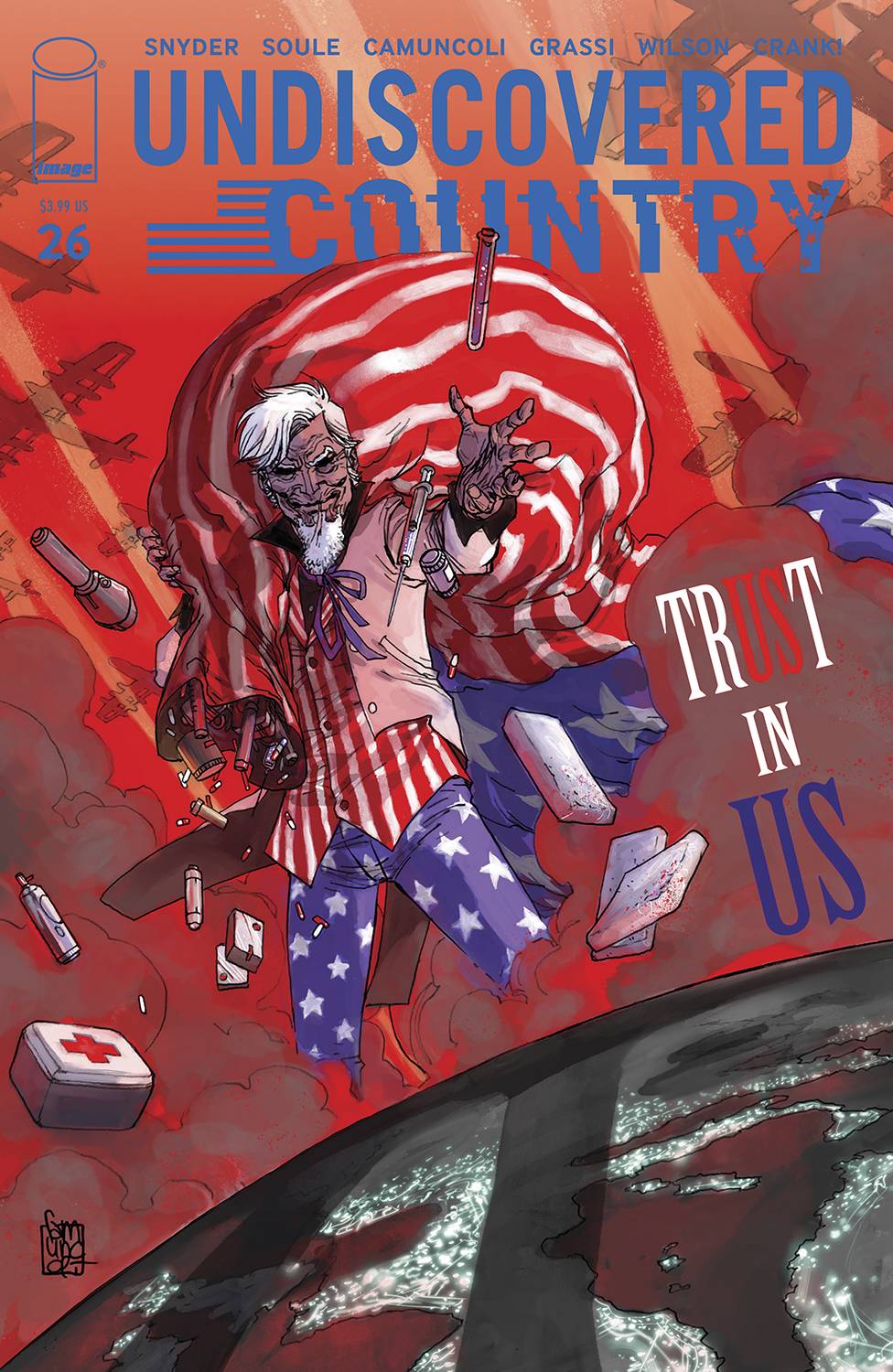 Image Comics Comic Books UNDISCOVERED COUNTRY #26 CVR A CAMUNCOLI (MR) 70985302929802611 JUL230537