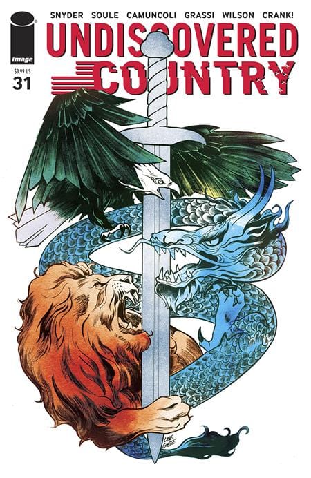 Image Comics Comic Books UNDISCOVERED COUNTRY #31 CVR B LEE GARBETT VAR (MR) 70985302929803121 0425IM482