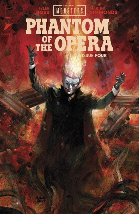 Image Comics Comic Books UNIVERSAL MONSTERS PHANTOM OF THE OPERA #4 (OF 4) CVR A MARTIN SIMMONDS 70985304583000411 0326IM0398