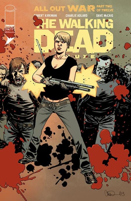 Image Comics Comic Books WALKING DEAD DELUXE #116 CVR B CHARLIE ADLARD & DAVE MCCAIG VAR (MR) 70985303037911621 0525IM454