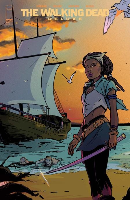 Image Comics Comic Books WALKING DEAD DELUXE #139 CVR C LIANA KANGAS CONNECTING VAR (MR) 70985303037913931 0426IM0457
