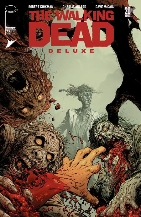 Image Comics Comic Books WALKING DEAD DLX #75 CVR F CAPULLO & MCCAIG (MR) 70985303037907561 AUG230605
