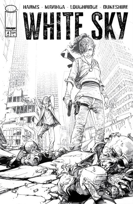 Image Comics Comic Books WHITE SKY #4 CVR C JP MAVINGA VAR (MR) 70985304580900431 0426IM8003